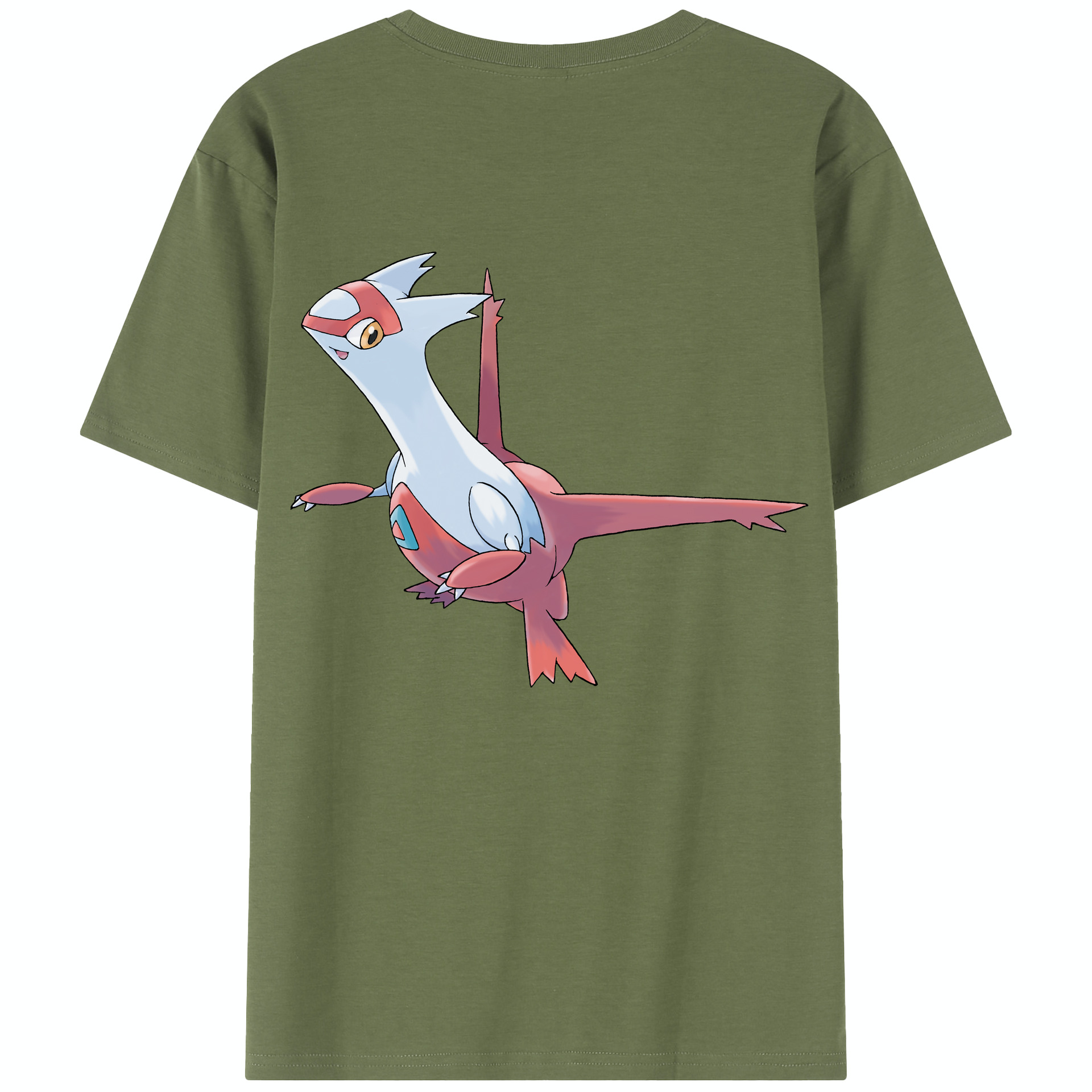 （画像用） ポケットモンスター Pokémon 綿100％半袖Tシャツ（背面プリント）